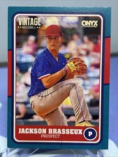 Jackson Brasseux /5 2025 Onyx Vintage Baseball