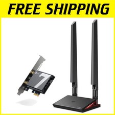 PCIe WiFi Card for Desktop - Tri-Band Adapter, Bluetooth 5.4