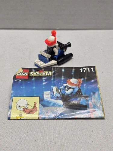 Vintage 1994 LEGO System Ice Planet Space Scooter 1711 W/ Instructions Complete