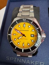 Spinnaker Dumas Automatic Hornet Yellow Watch