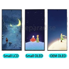 OLED Display LCD Touch Screen Replacement Frame for Samsung Galaxy S24 Ultra Lot