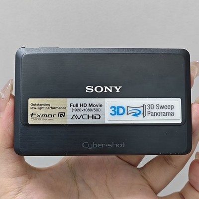 Sony Cyber-shot DSC-TX9/TX9C Digital Camera Black 12.2MP 4x Zoom