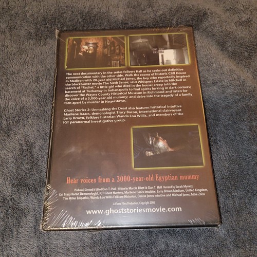 Ghost Stories 2 Unmasking the Dead DVD 2008 Dan T Hall Michael Jones - Imagen 2 de 2