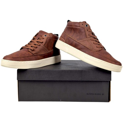 Zapatillas deportivas hombre Björn Borg T1055 MID FNG M T. 42 marrón tostado NUEVO EMBALAJE ORIGINAL - Imagen 8 de 10