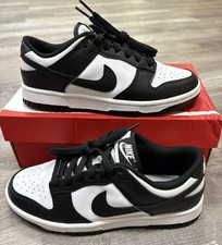 Nike Womens 6.5 Black White Dunk Low Panda Sneakers DD1503-101 Pre-Owned