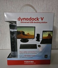 Toshiba Dynadock V Gen2 Universal USB Docking Station PA3778U-1PRP USB 2.0