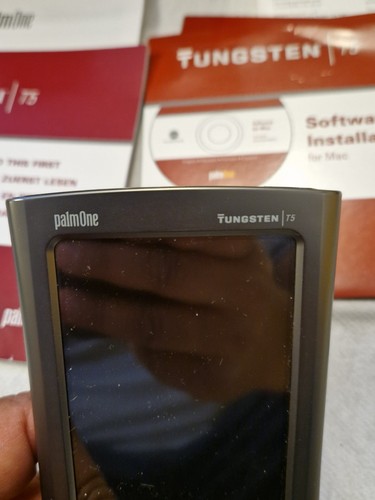 PalmOne Tungsten T5 Handheld PDA with box, cover and charger - Zdjęcie 3 z 15