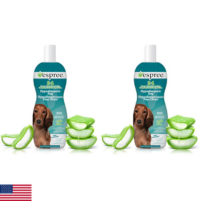 Espree Hypoallergenic Dog Shampoo & Conditioner, Tearless Formula with Aloe Vera
