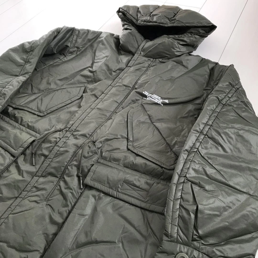 UNDERCOVER Cappotto imbottito sottocoperta 21Aw Gu oliva