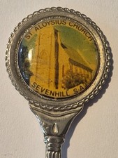 St Aloysius Church Sevenhill S.A. Vintage Souvenir Spoon Collectible