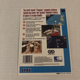 Sega CD Silpheed VIDPRO Card Toys R Us Display Card  Rare