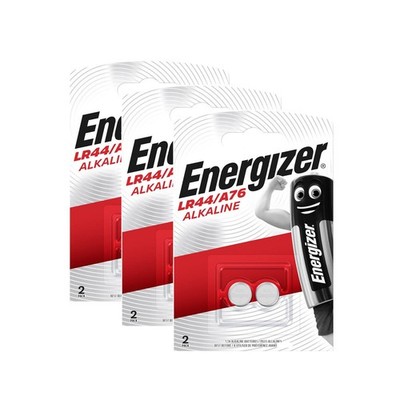3x 2er Blister Energizer A76 V13GA LR44 AG13 13GA 357 Knopfzelle Batterie 1,5V