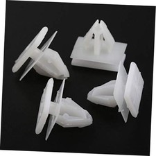 15PCS Rocker Panel Moulding Rivets, White Nylon Moulding Clips, Side Skirt