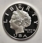 2003 Norfed American Liberty 1 Oz .999 Silver Round