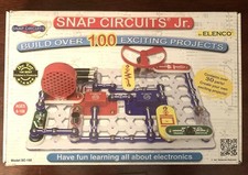 Elenco Snap Circuits Jr SC-100 Electronics STEM Kit 100 Projects Ages 8-108