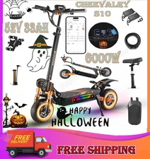 3200W 70KM/H Max Speed110KM ADULT ELECTRIC SCOOTER FOLDABLE 52V33Ah COMMUTER 10"