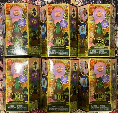 NEW Wicked For Good Movie  Ozian Balloons Blind Box Mini Figure LOT OF 6 Grande