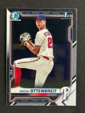 Micah Ottenbreit 2021 1st Bowman Chrome Draft #BDC-170