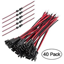 Adaptateur Connecteur JST SM Mâle Durable 2 Broches Qualité 20 Paires Prise 22