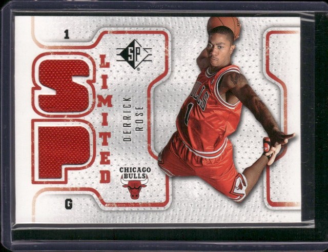 2008-09 SP Authentic #SPL-DR Derrick Rose SP Limited Memorabilia