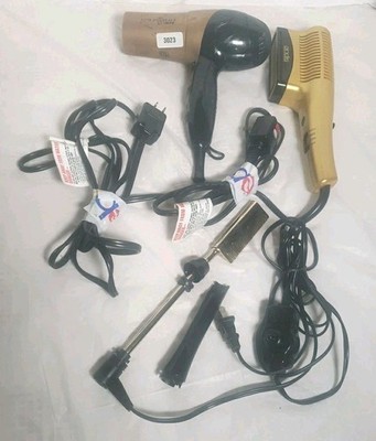 Mixed Brands Hair Tool Bundle Dryers Electric Hot Wand Curling Iron Tested Works