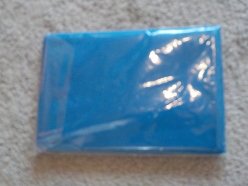Kemp & Beatley COLORAMA Blue Tablecloth 52 x 70 Vintage Tablecloth Rayon NOS! - Picture 4 of 4