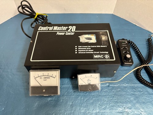MRC Control Master 20 Power Supply + Controller, Voltmeter, Ammeter--Tested