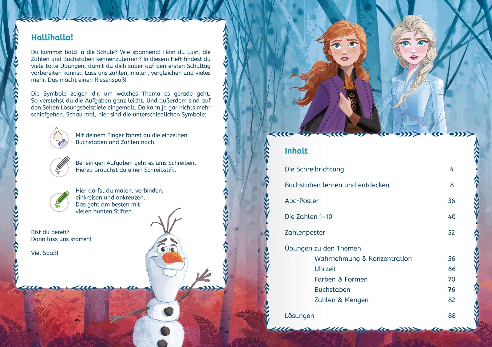 Thumbnail - Disney Die Eiskönigin 2: Das Große Vorschulbuch The Walt Disney