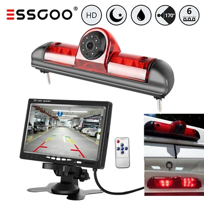 ESSGOO Rückfahrkamera mit 7" Monitor Für Fiat Ducato Peugeot Boxer Citroen Jumper