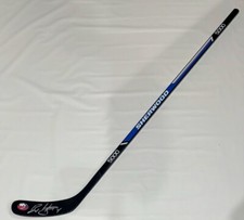BO HORVAT SIGNED SHERWOOD HOCKEY STICK NEW YORK ISLANDERS JSA COA