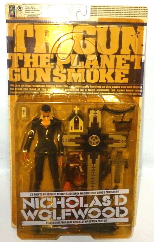 TRIGUN The Planet Gunsmoke NICHOLAS D WOLFWOOD Figure SEALED RARE
