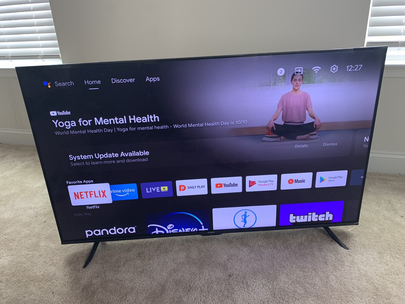 bed,bed Frame,couch,55 Inch Tv-image