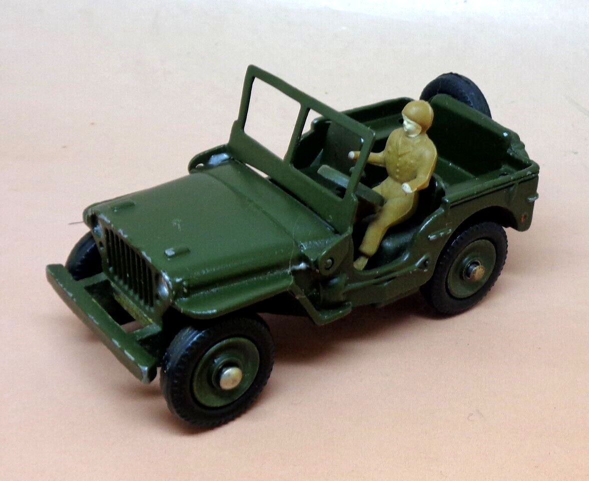 Dinky Toys Ref 80B Hotchkiss Willys Jeep 1959 Almost New | eBay UK