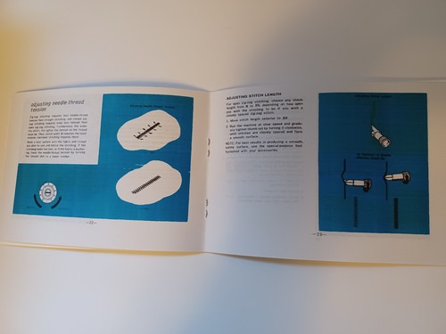 Singer 287 Manuale di istruzioni (riproduzione) 1975 - Foto 7 di 13