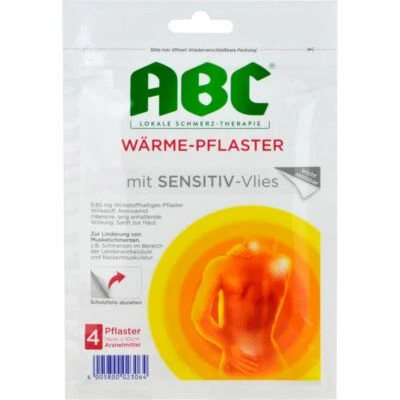 BEIERSDORF AG ABC Wärme-Pflaster sensitive Hansaplast med 10x14 4 St PZN01033409