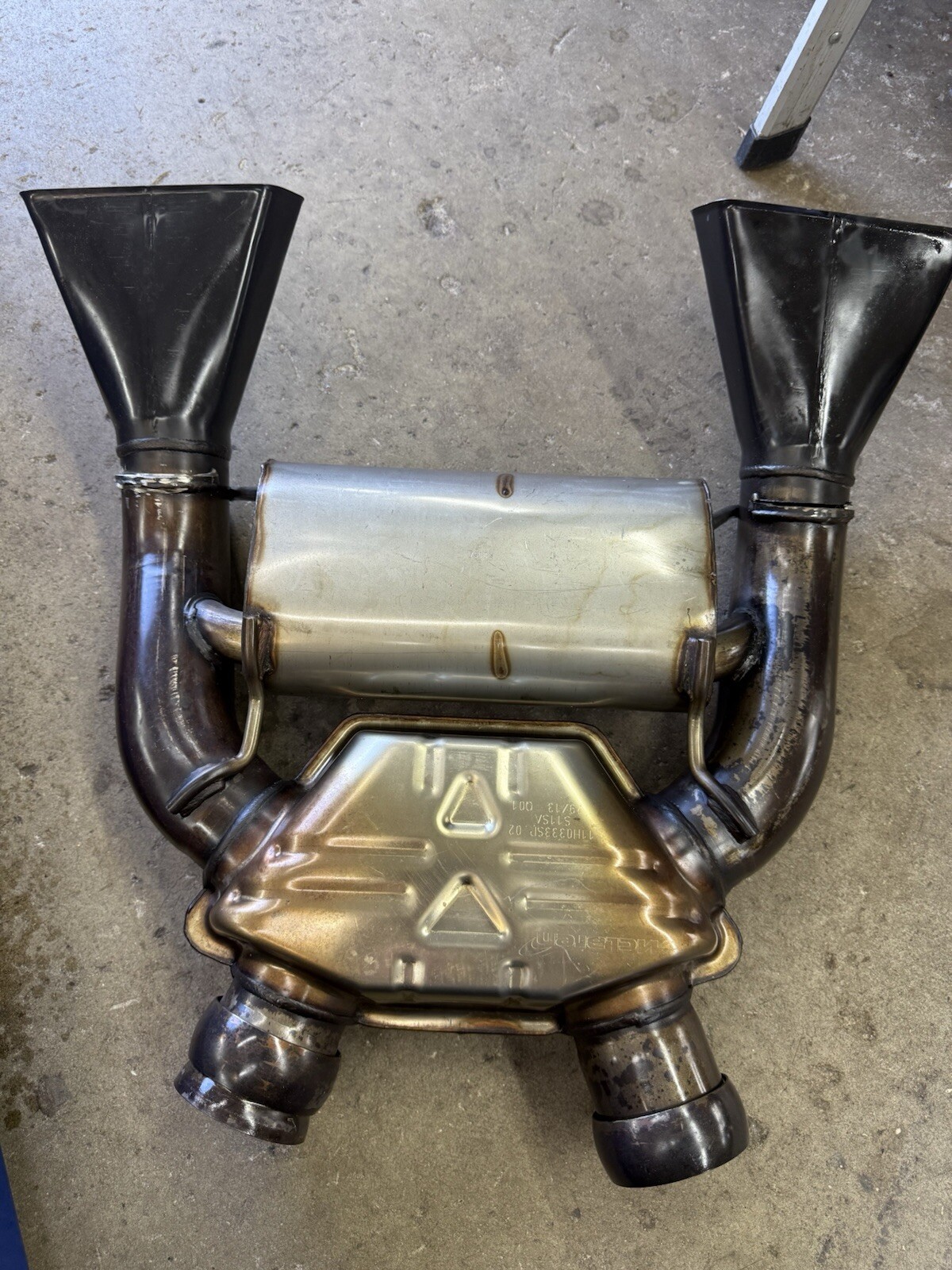 McLaren MP4-12C Exhaust System OEM 11H0333SP 02 S11SA - Used