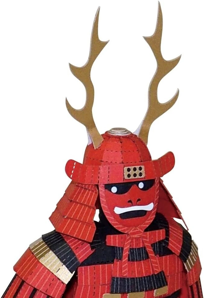 Kawada Paper nano Sanada Yukimura PN-120 craft toy - Image 2 of 3