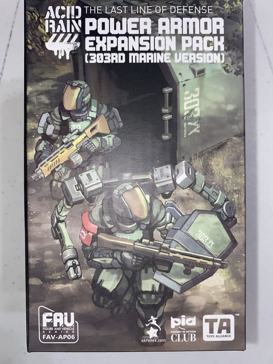 アシッドレイン　ACID RAIN 第303海兵隊 3個セット　パワーアーマー ACID RAIN WORLD | Products | FAV-AP06 Power Armor Expansion