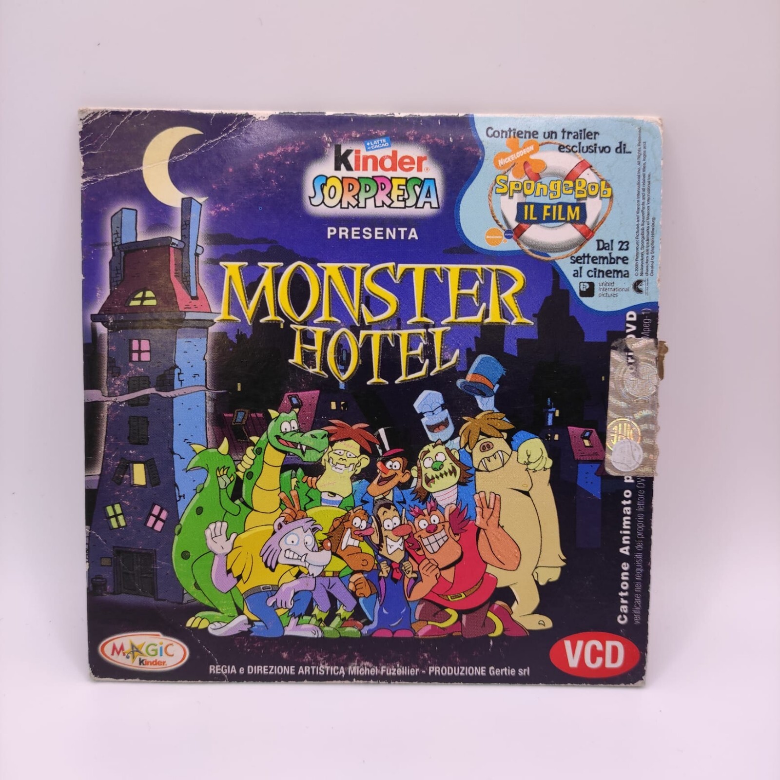 Monster Hotel - Cartone Animato DVD Vintage - Kinder Sorpresa