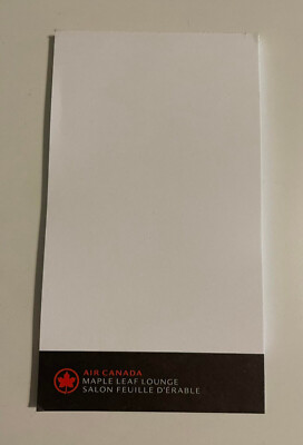 Air Canada post it note lounge brand neu
