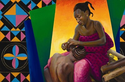 Lois Mailou Jones : Mother of Senegal : Archival Quality Art Print 13x19