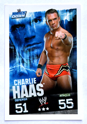 2009 WWE Topps Slam Attax Evolution TCG #083 CHARLIE HAAS Smack