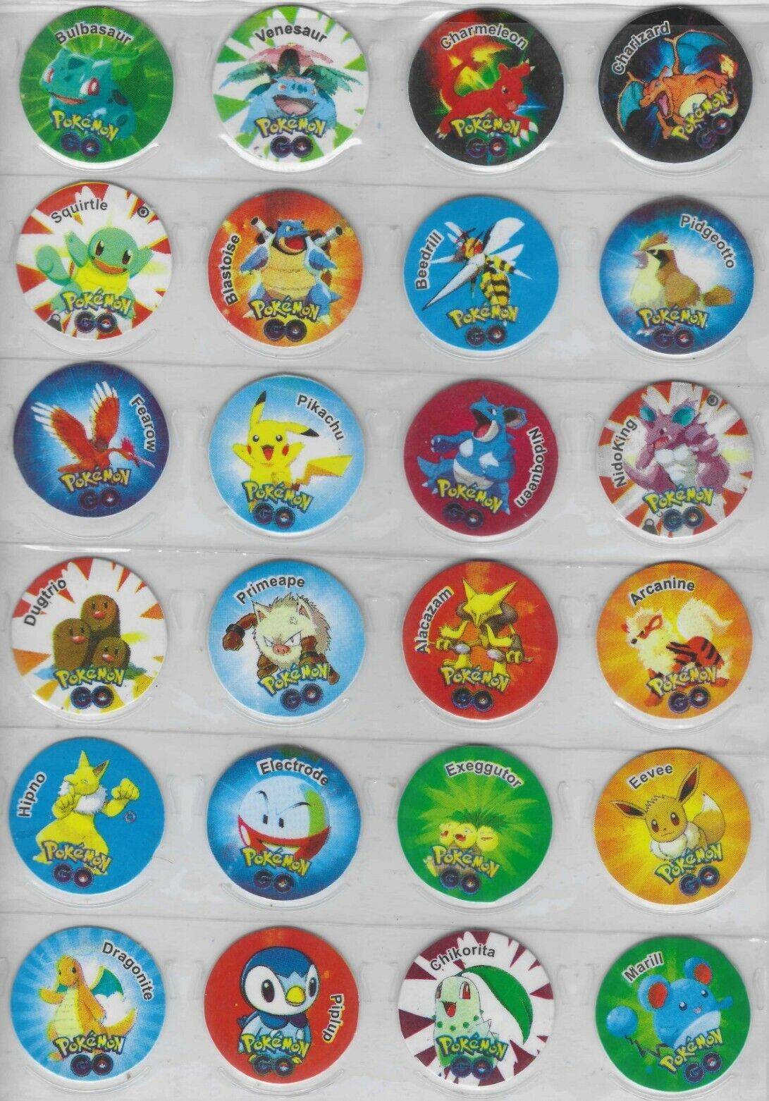 TAZO POKEMON DKV #817 DRIZZILE 2019 Sword & Shield PERU Edition Pogs Taps