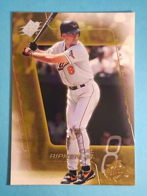 2001 Upper Deck SPx Cal Ripken Jr Baltimore Orioles #19  