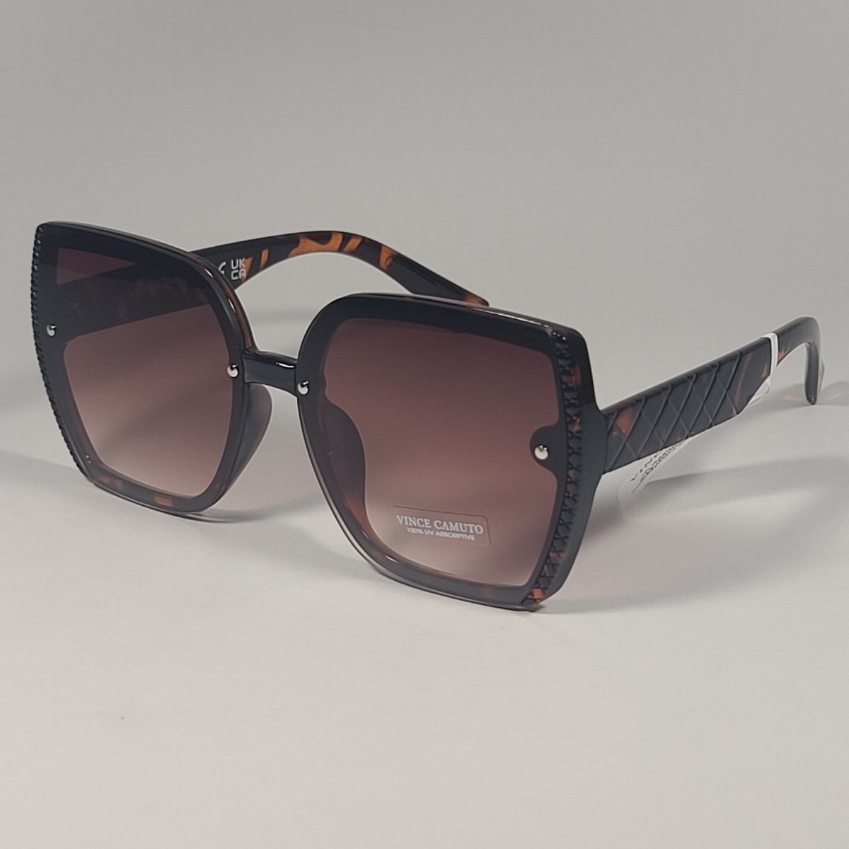 Vince Camuto VC1064 TS Oversize Butterfly Sunglasses Brown  display picture 3