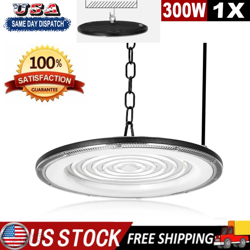 LTPAG 300W UFO Led High Bay Light Factory Warehouse Commercial Led Shop Lights