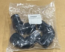 3-Pack, ProTeam 101928 90 Degree 1.5 inch Double Swivel Hosecuff Black New