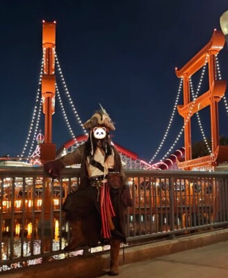 Captain Jack Sparrow Pirate Costume