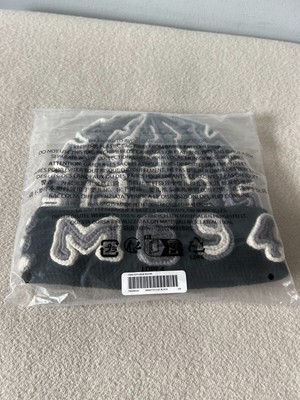 Supreme Yarn Applique Beanie - Black - NEW | eBay