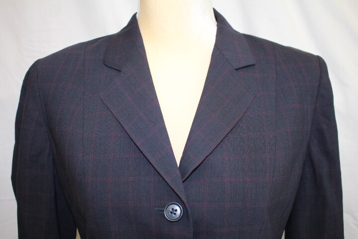 THE TAILORED SPORTSMAN Plaid English Riding Jacket 12R Italy (148)
